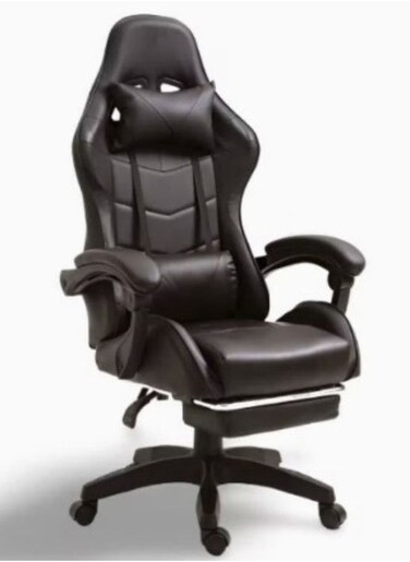 Galaxy Design Gaming Chair Ergonomic Executive PUBG-3D 360&deg; Rolling Swivel Reclining Computer Chair PU Leather