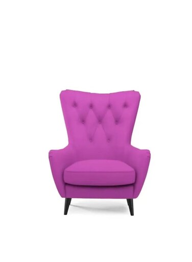Galaxy Design Louvre Single Seat Sofa – Pink