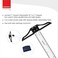 Isomars DTM32 Plastic T Square Scale with Detachable Acrylic Head, 32 Inch Size