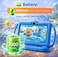 P600 Tablet 7 Inch HD Display, 6GB RAM, 128GB Storage, WiFi, Dual Camera, 3000mAh Battery, Shockproof Protective Case, Expandable Storage, Blue
