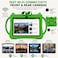 P604 7 Inch Android 13 Tablet, 6GB RAM, 256GB Storage, 1024&times;600 HD Display, 3000mAh Battery, 5G WiFi, Dual Camera, Protective Case with Handle &ndash; Green