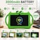 P604 7 Inch Android 13 Tablet, 6GB RAM, 256GB Storage, 1024&times;600 HD Display, 3000mAh Battery, 5G WiFi, Dual Camera, Protective Case with Handle &ndash; Green