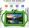 P604 7 Inch Android 13 Tablet, 6GB RAM, 256GB Storage, 1024&times;600 HD Display, 3000mAh Battery, 5G WiFi, Dual Camera, Protective Case with Handle &ndash; Green