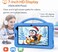 Telzeal P701 Tablet 7 Inch HD (6GB RAM + 256GB), Android 13, 3000mAh Battery, 2MP+5MP Dual Camera, Single SIM, Shockproof Protective Case, Blue.
