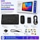 7 Inch Android 13 Tablet, 6GB RAM 256GB ROM, HD IPS Display, Dual SIM, 4000mAh Battery with Keyboard &amp; Mouse, P703 &ndash; Gold.