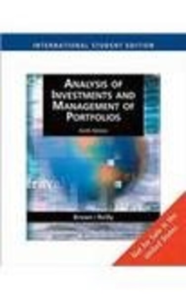 Analysis of Investments and Management of Portfolios