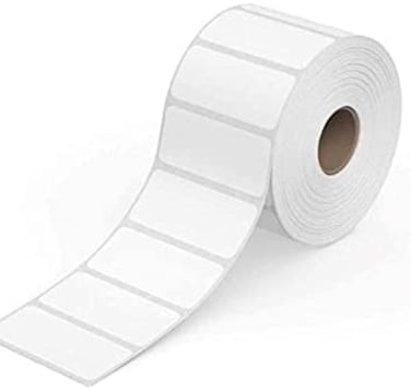 direct thermal label Barcode Sticker Direct Thermal (50mm x 25mm) 1000 Labels per Roll Pack of 5 roll
