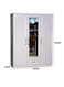 Galaxy Design 3 Door Wooden Wardrobe Cabinet Cupboard Engineered Wood Perfect Modern Stylish Heavy Duty Color White
