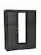 Galaxy Design 3 Door Wooden Wardrobe Cabinet Cupboard Engineered Wood Perfect Modern Stylish Heavy Duty Color Br