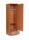 Galaxy Design 1 Door Wooden Wardrobe Cabinet /Cupboard Engineered Wood Perfect Modern Stylish Heavy Duty Color Beech 611