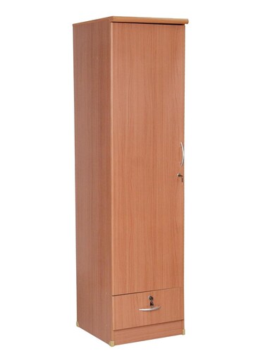 Galaxy Design 1 Door Wooden Wardrobe Cabinet /Cupboard Engineered Wood Perfect Modern Stylish Heavy Duty Color Beech 611
