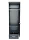 Galaxy Design 1 Door Wooden Wardrobe Cabinet Cupboard With Mirror and Drawer Lock Keys Includes Cloth Hanger Size 190x51x53 Cm Wenge-8711