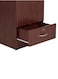 Galaxy Design 1 Door Wooden Wardrobe Cabinet Cupboard With Drawer Lock Keys OAK