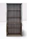Galaxy Design Modern 4 Door File Cabinet With Glass Door