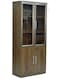 Galaxy Design Modern 4 Door File Cabinet With Glass Door