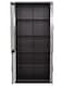 Galaxy Design Modern 4 Door File Cabinet With Glass Door