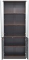 Galaxy Design Modern Wooden File Cabinet 4  Door,Glass Door Cabinet