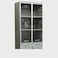 Galaxy Design 2 door glass Book Shelf Wooden Bookcase File Rack Storage for Home, Office, School, Library, Study Room, Living Room, Bedroom,Standing Cabinet Home