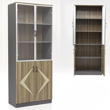 Galaxy Design Modern Wooden File CABINET and Bookshelf