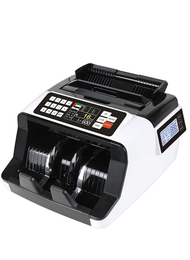 AL-7200 Currency Counter With Rechargeable Battery Single Denomination Value Counter With Screen