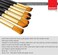 Isomars Artist Brush Deer Foot Set of 7