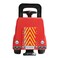 The Toys Home Scania Fire Truck Ride-On Toy Red P 250 Model Kids Push Car with Steering Wheel Licensed Emergency Ride On Vehicle Indoor &amp; Outdoor Toddler Ride Toy 2&ndash;5 Years