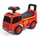 The Toys Home Scania Fire Truck Ride-On Toy Red P 250 Model Kids Push Car with Steering Wheel Licensed Emergency Ride On Vehicle Indoor &amp; Outdoor Toddler Ride Toy 2&ndash;5 Years