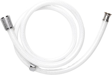 REEF PVC Shattaf Hose, White, 120 cm, Durable &amp; Flexible Water Spray Hose, Model RF-PVCH-01