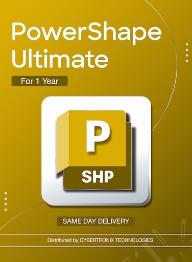Autodesk PowerShape Ultimate   1 Device 1 Year Subscription   SAME DAY DELIVERY