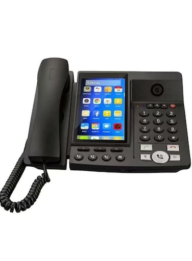 FWP F910 4G LTE SIM card Android video call WIFI Hotspot FM MP3 5.5 inch Screen Fixed Wireless Desktop Phone 3G 2G