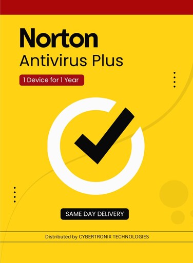 Norton Antivirus Plus   1 Device for 1 Year   PC / Mac&reg; / Phones / Tablets  Digital License   SAME DAY DELIVERY