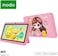 Modio Kids Tab M5 &ndash; 7 Inch HD Display   6GB RAM + 256GB ROM   Dual Camera   Android 13.0   Cartoon Design (Pink &ndash; Princess &amp; Butterflies)