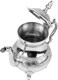 Cuisine Art Moroccan Brass Teapot - Zwin, 700ml, Silver