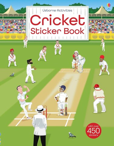 Usborne Cricket Sticker Book: sticker fun - Children's sticker book - Sticker collecting - Interactive activity book