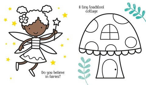 Usborne First Colouring: Fairies and Pixies &ndash; Fun and Easy Colouring Book for Toddlers, Perfect for Developing Creativity