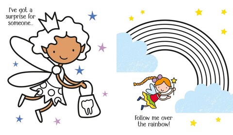 Usborne First Colouring: Fairies and Pixies &ndash; Fun and Easy Colouring Book for Toddlers, Perfect for Developing Creativity