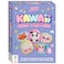 Hinkler Zap! Kawaii Rock Painting Kit - DIY Rock Art Set includes 5 river rocks, 6 paint colours, paintbrush, black fineliner and a 32-page book,