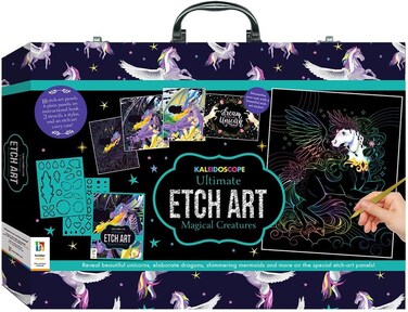 حقيبة حمل فنية محفورة من هينكلر كاليدوسكوب ألتيميت بتصميم مخلوقات سحرية