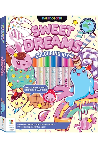 Hinkler Kaleidoscope Colouring Kit Sweet Dreams