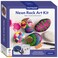 Hinkler Craft Maker Neon Rock Art Kit - DIY Rock Painting Set includes 24-page book, 4 rocks, paintbrush, double-ended neon paint pen, paint pots,