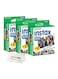 Pack Of 3 Instax Wide Instant Film white