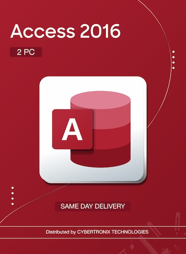 Microsoft Access 2016 2PC   Digital License   Same-Day Delivery