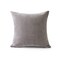 Home Milano Textured Filled Cushion with Down Alternative Filling Ultimate Comfort for Decorative Cushion Bed, Couch, Sofa and Supportive Use, Premium Square Pillow 48x48cm - Grey, 1 Piece