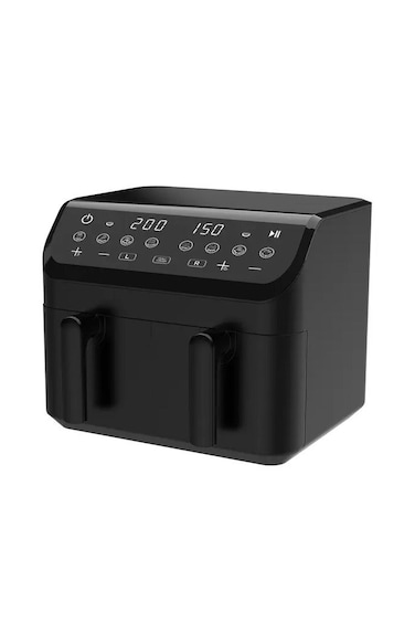 Winning Star 2000W 4.5+4.5L Dual Zone 2-Basket Air Fryer - ST-9692