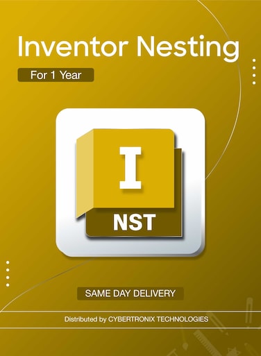 Autodesk Inventor Nesting   1 Device 1 Year Subscription   SAME DAY DELIVERY