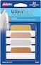Avery Margin Ultra Tabs, 2.5" x 1", 2-Side Writable, Assorted Metallic, 24 Repositionable Page Tabs (74786)