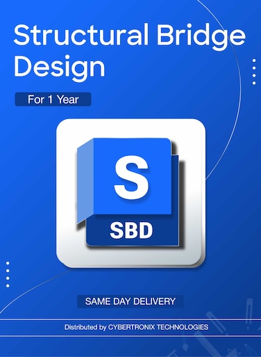 Autodesk Structural Bridge Design   1 Device 1 Year Subscription   SAME DAY DELIVERY