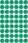 Avery Zweckform 3143 Marking Points (Labels, Diameter 12 mm, 270 pieces) Green