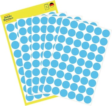 Avery Zweckform Colour Coding Dots, Blue