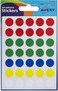 Avery 32-512 Dot Stickers (13 mm Diameter, 245 Stickers) - Assorted Colours